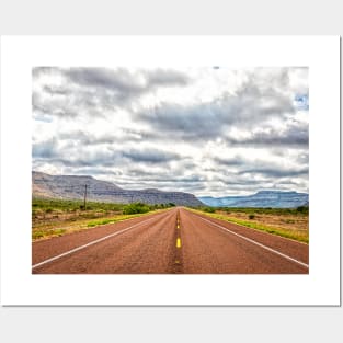 Highway 90, Pecos County Posters and Art